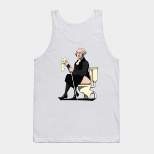 George Washington on the Toilet Tank Top